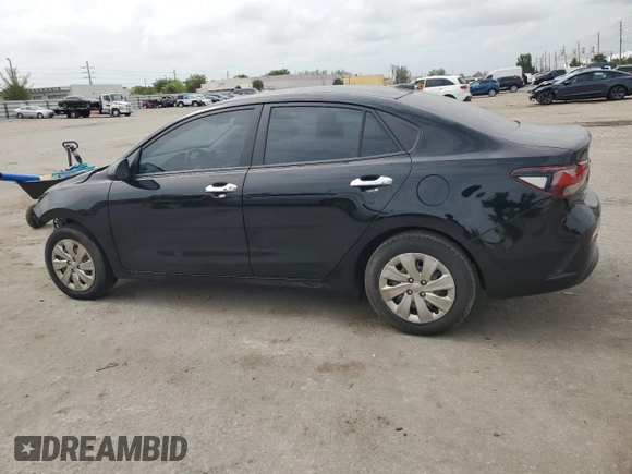 2022 Kia Rio S with VIN 3KPA24AD1NE454960, listed as a Copart auction lot 61937574 with 28,452 mi miles and Salvage Title. Bid and sale history available at carsss.com. Image 2.