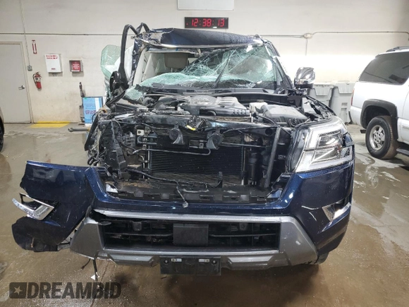 2021 Nissan Armada Platinum with VIN JN8AY2DBXM9791731, listed as a Copart auction lot 51018365 with Not provided miles and Non repairable. Bid and sale history available at DreamBid. Image 5.