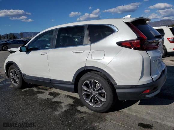 2020 Honda CR-V EX with VIN 7FARW1H5XLE025350, listed as a Copart auction lot 48080055 with 49,853 mi miles and Salvage Title. Bid and sale history available at carsss.com. Image 2.