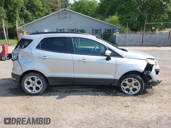 2021 Ford EcoSport SE with VIN MAJ3S2GE3MC412086, listed as a IAAI auction lot 42399957 with 38,628 mi miles and . Bid and sale history available at DreamBid. Image 14.