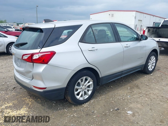 2018 Chevrolet Equinox LS with VIN 2GNAXHEV4J6196902, listed as a IAAI auction lot 42098323 with 22,942 mi miles and . Bid and sale history available at DreamBid. Image 4.