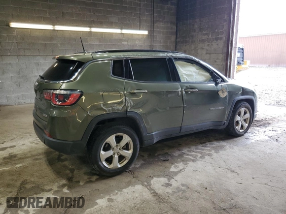 2018 Jeep Compass Latitude с VIN 3C4NJDBB0JT103643, выставлен на аукционе Copart как лот 56525775 с пробегом Не указан миль и Списание • Salvage title. История ставок и продаж доступна на DreamBid. Изображение 3.