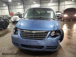 2007 Chrysler Town & Country LWB LX with VIN 2A4GP44R17R343579, listed as a Copart auction lot 71391434 with 0 mi miles and Salvage Title. Bid and sale history available at carsss.com. Image 5.