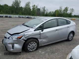 2013 Toyota Prius with VIN JTDKN3DPXD3043493, listed as a Copart auction lot 62713125 with 99,344 mi miles and Salvage title. Bid and sale history available at DreamBid. Image 1.