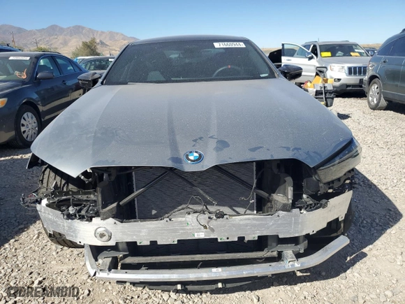 2024 BMW i5 M60 with VIN WBY43FK07RCR13048, listed as a Copart auction lot 71660944 with 5,545 mi miles and Salvage Title. Bid and sale history available at carsss.com. Image 5.