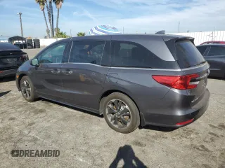 2023 Honda Odyssey Elite с VIN 5FNRL6H97PB071003, выставлен на аукционе Copart как лот 43641965 с пробегом Не указан миль и Списание • Salvage title. История ставок и продаж доступна на DreamBid. Изображение 2.