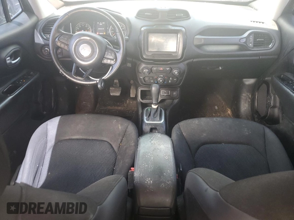 2018 Jeep Renegade Altitude z VIN ZACCJABB3JPH46887, wystawiony jako Copart lot #54758055 z przebiegiem 199 963 mil mil oraz Szkoda całkowita • Salvage title. Historia ofert i sprzedaży dostępna na DreamBid. Obrazek 8.
