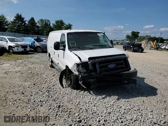 2008 Ford Econoline Cargo Commercial with VIN 1FTSE34P68DB37208, listed as a Copart auction lot 67356624 with Not provided miles and Salvage title. Bid and sale history available at DreamBid. Image 11.