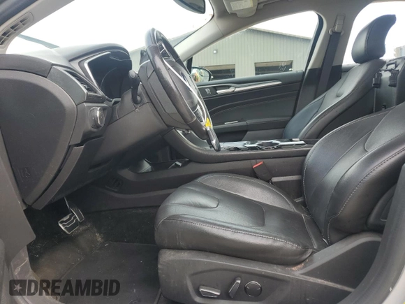 2016 Ford Fusion Titanium with VIN 3FA6P0K96GR219692, listed as a Copart auction lot 62598055 with 130,327 mi miles and Non repairable. Bid and sale history available at DreamBid. Image 7.