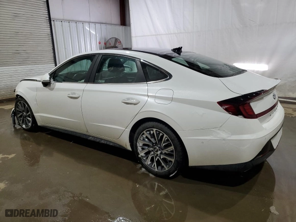 2022 Hyundai Sonata Limited with VIN KMHL34J23NA182544, listed as a Copart auction lot 42767605 with 22,958 mi miles and Salvage Title. Bid and sale history available at carsss.com. Image 2.