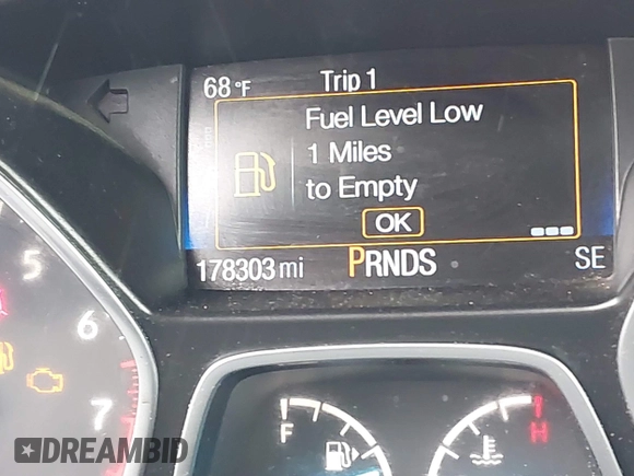 2017 Ford Escape S with VIN 1FMCU0F70HUE29337, listed as a IAAI auction lot 41338692 with 178,303 mi miles. Bid and sale history available at carsss.com. Image 9.