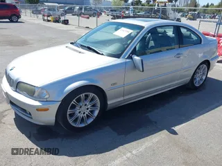 2002 BMW 3 Series 325Ci with VIN WBABN33452PG57400, listed as a IAAI auction lot 41947295 with 230,196 mi miles and . Bid and sale history available at DreamBid. Image 2.