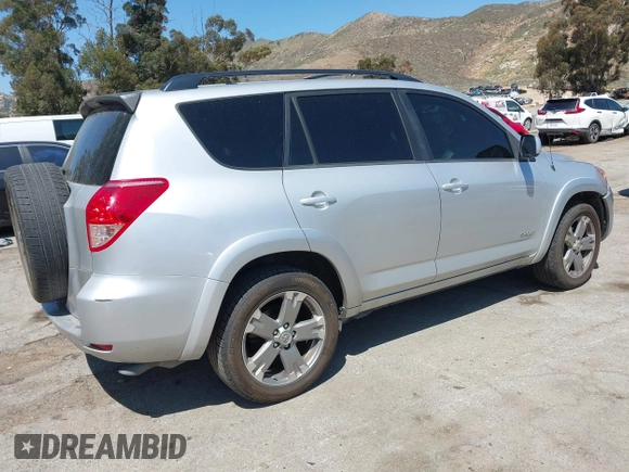 2008 Toyota RAV4 Sport with VIN JTMZK32V885018241, listed as a IAAI auction lot 42224235 with 208,321 mi miles and . Bid and sale history available at DreamBid. Image 4.