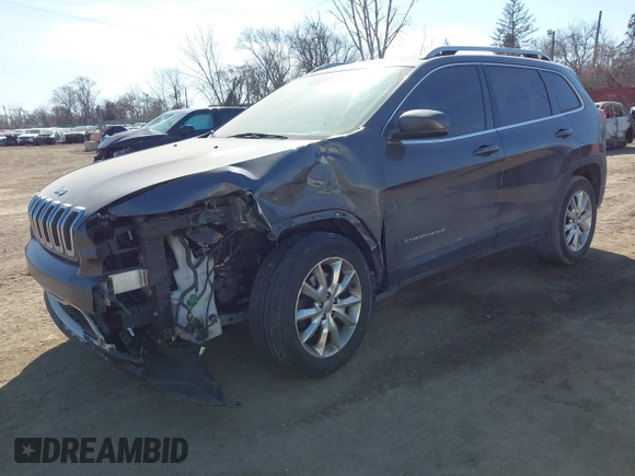 2015 Jeep Cherokee Limited with VIN 1C4PJMDS1FW533060, listed as a IAAI auction lot 41796305 with 199,175 mi miles and . Bid and sale history available at DreamBid. Image 17.