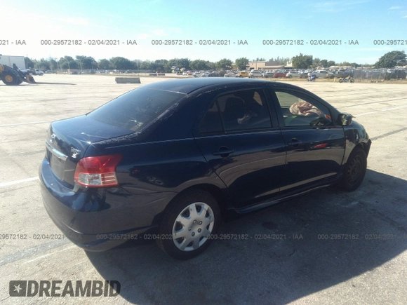 2008 Toyota Yaris with VIN JTDBT923881215269, listed as a IAAI auction lot 41311186 with 175,083 mi miles. Bid and sale history available at carsss.com. Image 4.