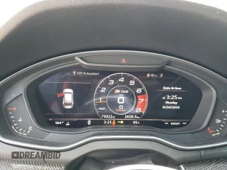 2019 Audi SQ5 Premium Plus with VIN WA1B4BFY6K2089998, listed as a Copart auction lot 60262294 with 75,022 mi miles and Salvage Title. Bid and sale history available at DreamBid. Image 9.