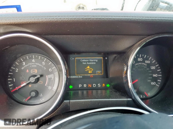 2017 Ford Mustang EcoBoost Premium with VIN 1FATP8UH6H5342404, listed as a Copart auction lot 58248565 with 58,858 mi miles and Salvage title. Bid and sale history available at DreamBid. Image 9.