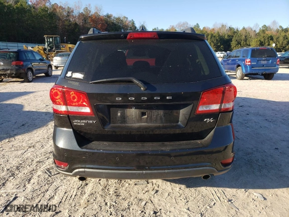 2013 Dodge Journey GT with VIN 3C4PDDEGXDT538925, listed as a Copart auction lot 83678824 with 243,556 mi miles and Salvage Title. Bid and sale history available at carsss.com. Image 6.
