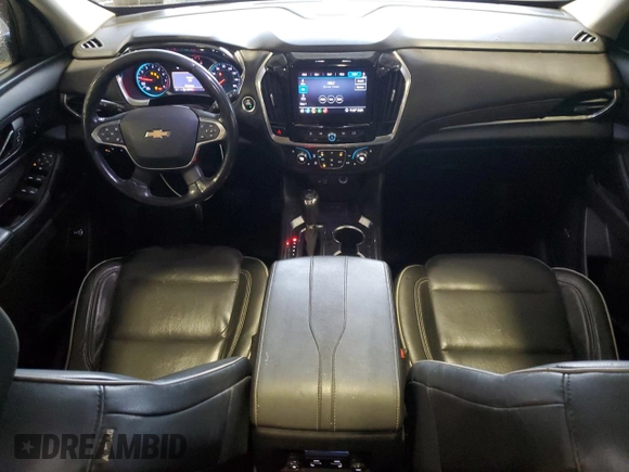 2020 Chevrolet Traverse High Country with VIN 1GNEVNKW1LJ214717, listed as a Copart auction lot 81222304 with 122,915 mi miles and Salvage Title. Bid and sale history available at carsss.com. Image 8.