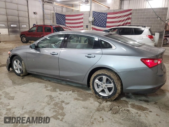 2024 Chevrolet Malibu LS with VIN 1G1ZB5ST9RF251544, listed as a Copart auction lot 42824345 with 3,591 mi miles and Salvage Title. Bid and sale history available at DreamBid. Image 2.