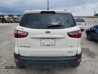 2021 Ford EcoSport SE with VIN MAJ6S3GL6MC409846, listed as a Copart auction lot 54111455 with 61,691 mi miles and Salvage title. Bid and sale history available at DreamBid. Image 6.