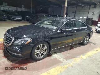 2019 Mercedes-Benz S 450 with VIN WDDUG6EB1KA475699, listed as a Copart auction lot 66665634 with 40,490 mi miles and Salvage Title. Bid and sale history available at DreamBid. Image 1.