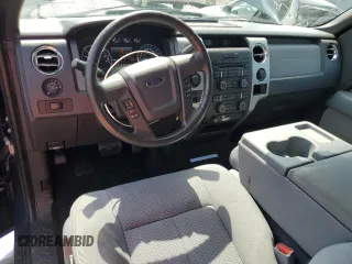 2011 Ford F-150 XL with VIN 1FTFX1ET5BFC44919, listed as a Copart auction lot 58514555 with 166,500 mi miles and Salvage title. Bid and sale history available at DreamBid. Image 8.