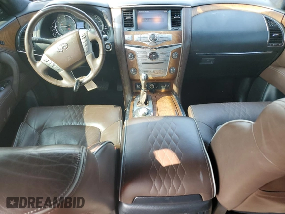 2015 Infiniti QX80 with VIN JN8AZ2NE2F9084048, listed as a Copart auction lot 51181725 with 199,096 mi miles and Salvage title. Bid and sale history available at DreamBid. Image 8.