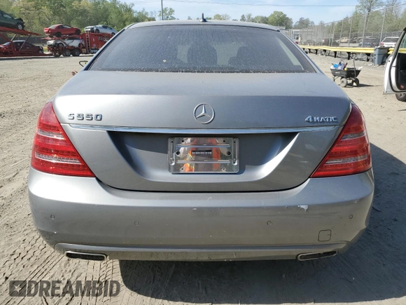 2012 Mercedes-Benz S 550 z VIN WDDNG9EB4CA455048, wystawiony jako Copart lot #54227215 z przebiegiem Nie podano mil oraz Nie do naprawy • Non repairable. Historia ofert i sprzedaży dostępna na DreamBid. Obrazek 6.