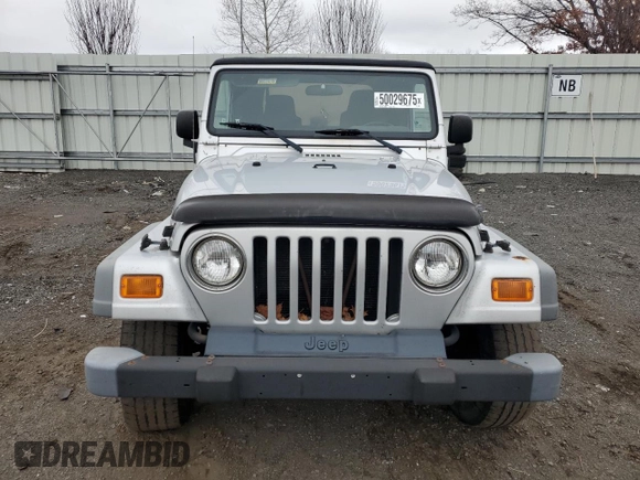 2003 Jeep Wrangler X with VIN 1J4FA39S43P335622, listed as a Copart auction lot 50029675 with 168,978 mi miles and Clean Title. Bid and sale history available at carsss.com. Image 5.