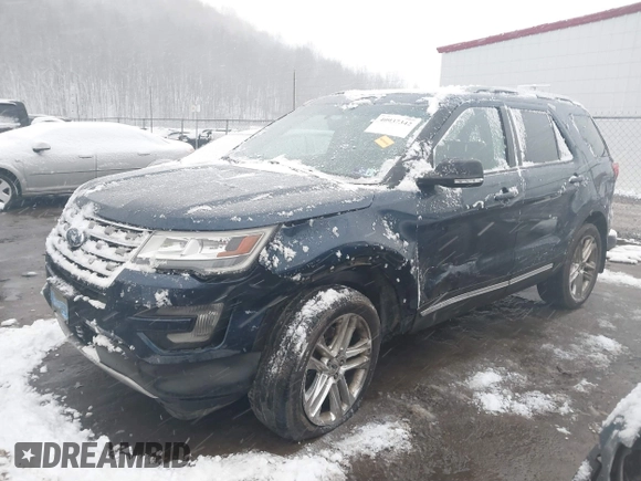 2017 Ford Explorer XLT with VIN 1FM5K8D83HGB38659, listed as a IAAI auction lot 40937342 with 56,642 mi miles and . Bid and sale history available at DreamBid. Image 2.