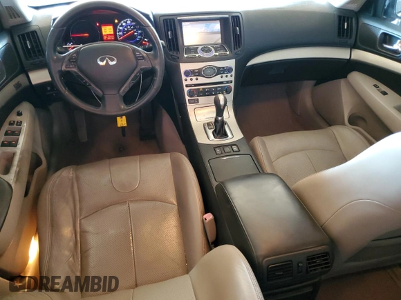 2008 Infiniti G35 Journey with VIN JNKBV61E58M223516, listed as a Copart auction lot 63748745 with 259,635 mi miles and Salvage title. Bid and sale history available at DreamBid. Image 8.