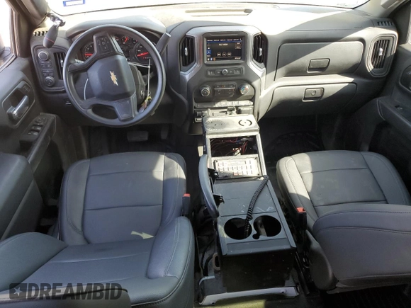 2021 Chevrolet Silverado 1500 Work Truck with VIN 3GCUYAEF3MG207027, listed as a Copart auction lot 42753865 with 15,844 mi miles and Salvage Title. Bid and sale history available at DreamBid. Image 8.