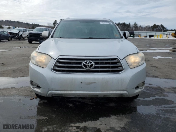 2010 Toyota Highlander Limited with VIN JTEDK3EH8A2166036, listed as a Copart auction lot 46463185 with 142,756 mi miles and Salvage Title. Bid and sale history available at carsss.com. Image 5.