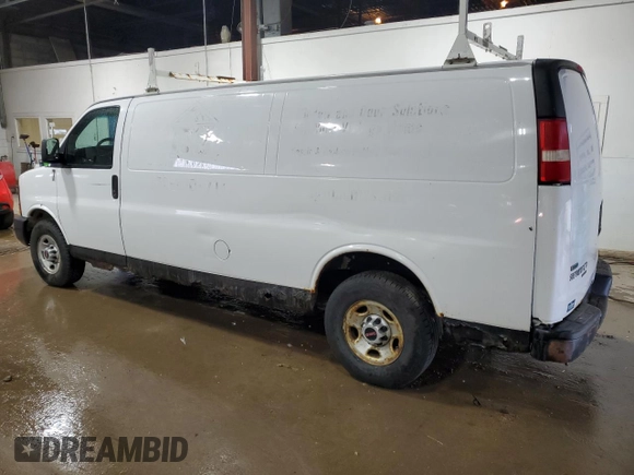 2011 GMC Savana Cargo z VIN 1GTW7GCA6B1900255, wystawiony jako Copart lot #60541955 z przebiegiem 205 036 mil mil oraz Czysty tytuł • Clean title. Historia ofert i sprzedaży dostępna na DreamBid. Obrazek 2.
