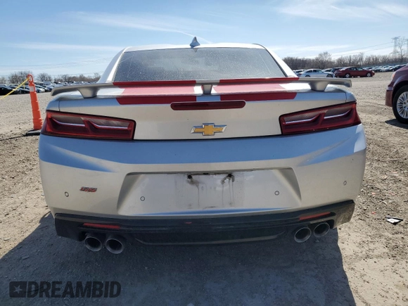 2018 Chevrolet Camaro 2SS with VIN 1G1FH1R71J0161959, listed as a Copart auction lot 50319075 with 41,396 mi miles and Salvage title. Bid and sale history available at DreamBid. Image 6.