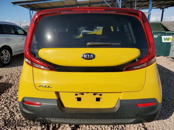 2020 Kia Soul X-Line with VIN KNDJ23AU5L7070297, listed as a Copart auction lot 42854755 with 90,610 mi miles and Salvage Title. Bid and sale history available at carsss.com. Image 6.