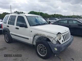 2007 Jeep Liberty Sport with VIN 1J4GK48K57W633312, listed as a IAAI auction lot 41893171 with 116,331 mi miles. Bid and sale history available at carsss.com. Image 1.