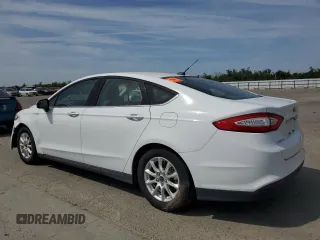 2016 Ford Fusion S with VIN 1FA6P0G76G5123135, listed as a Copart auction lot 54188755 with 21,653 mi miles and Clean Title. Bid and sale history available at carsss.com. Image 2.