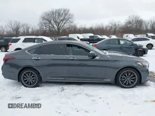 2019 Genesis G80 3.3T Sport with VIN KMHGN4JB5KU295935, listed as a IAAI auction lot 41481877 with 53,623 mi miles. Bid and sale history available at carsss.com. Image 14.