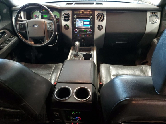 2014 Ford Expedition Max Limited z VIN 1FMJK2A54EEF00706, wystawiony jako Copart lot #87456134 z przebiegiem 143 382 mil mil oraz Szkoda całkowita • Salvage title. Historia ofert i sprzedaży dostępna na DreamBid. Obrazek 8.