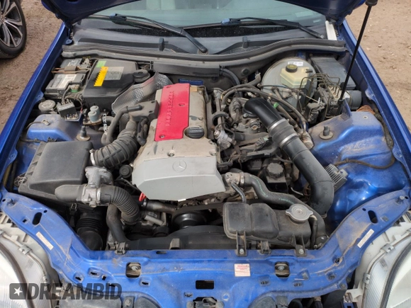 1998 Mercedes-Benz SLK-Class with VIN WDBKK47F9WF069844, listed as a Copart auction lot 51599175 with 109,098 mi miles and Salvage Title. Bid and sale history available at carsss.com. Image 11.