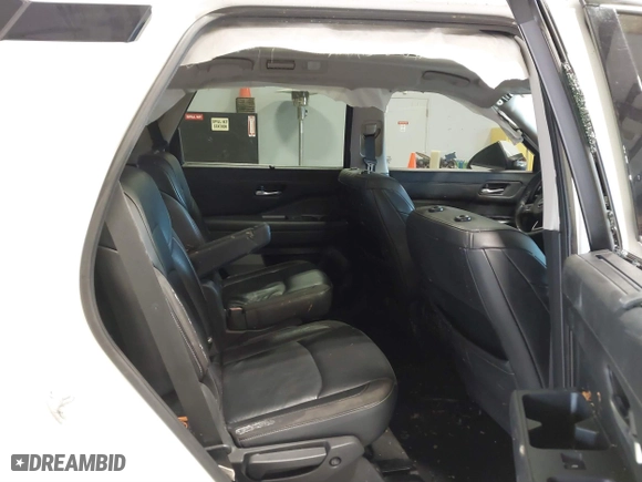 2022 Nissan Pathfinder SL with VIN 5N1DR3CB3NC257192, listed as a IAAI auction lot 41289480 with 86,131 mi miles. Bid and sale history available at carsss.com. Image 8.