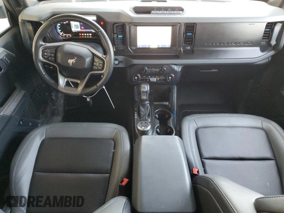 2023 Ford Bronco with VIN 1FMDE5BH7PLB10308, listed as a Copart auction lot 68211584 with 32,685 mi miles and Salvage Title. Bid and sale history available at DreamBid. Image 8.