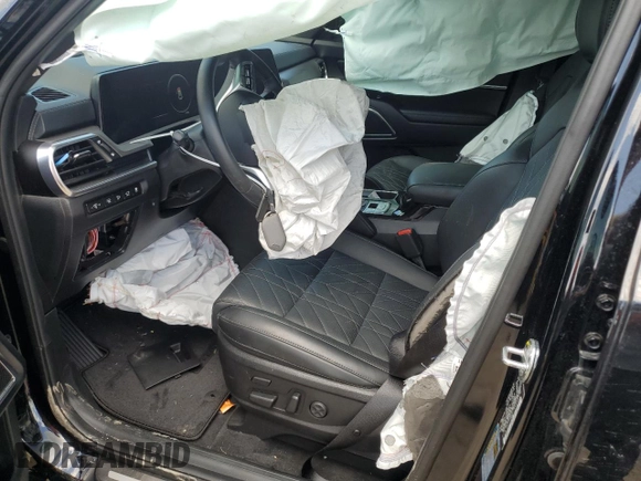2024 Kia Telluride SX Prestige X-Line with VIN 5XYP5DGC7RG544378, listed as a Copart auction lot 60993945 with 7,158 mi miles and Salvage title. Bid and sale history available at DreamBid. Image 7.