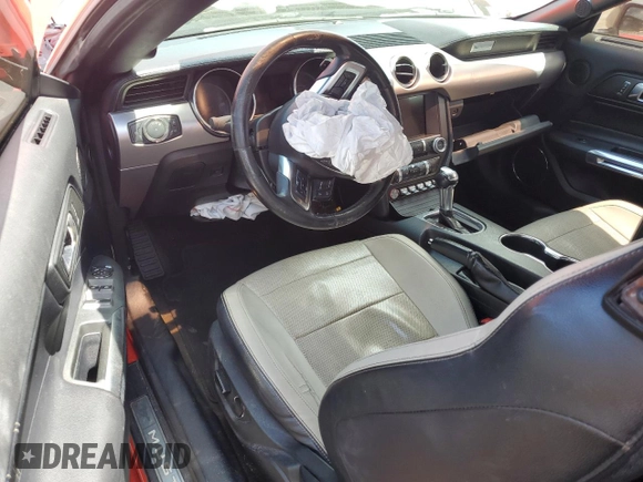 2018 Ford Mustang EcoBoost Premium with VIN 1FATP8UH4J5138707, listed as a Copart auction lot 52499475 with 92,254 mi miles and Salvage title. Bid and sale history available at DreamBid. Image 8.