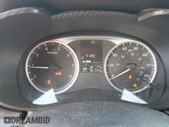 2021 Nissan Versa S with VIN 3N1CN8DVXML907398, listed as a Copart auction lot 57648135 with 131,777 mi miles and Salvage title. Bid and sale history available at DreamBid. Image 9.