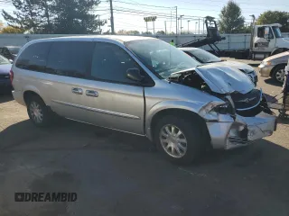 2003 Chrysler Town & Country LX with VIN 2C4GP44L63R154969, listed as a Copart auction lot 77435844 with 122,813 mi miles and Salvage Title. Bid and sale history available at DreamBid. Image 4.