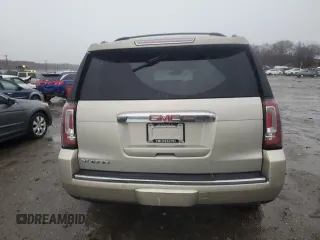 2015 GMC Yukon Denali with VIN 1GKS2CKJ3FR592707, listed as a Copart auction lot 47581575 with 121,326 mi miles and Salvage Title. Bid and sale history available at carsss.com. Image 6.