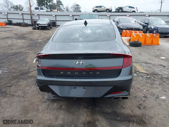2022 Hyundai Sonata SEL with VIN KMHL64JA0NA227650, listed as a IAAI auction lot 41534485 with 38,082 mi miles. Bid and sale history available at carsss.com. Image 16.